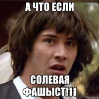 А что если Солевая ФАШЫСТ!11