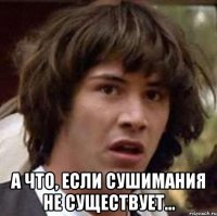  А что, если Сушимания не существует...