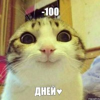 -100 дней♥