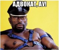 Адвокат, ау! 