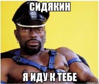 Сидякин я иду к тебе