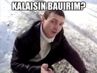 kalaisin bauirim? 