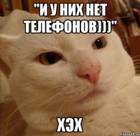 "и у них нет телефонов)))" хэх