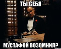 ты себя мустафой возомнил?