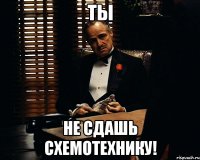 Ты не сдашь схемотехнику!