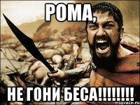 РОМА, НЕ гОНИ бЕСА!!!!!!!!