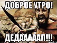 Доброе утро! Дедааааал!!!