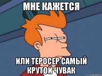 мне кажется или теросер самый крутой чувак