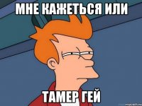 Мне кажеться или Тамер гей