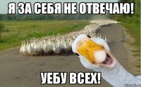 Я за себя не отвечаю! Уебу всех!