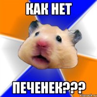 как нет печенек???