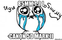 85mm 1.2 L Canon 5D mark ii