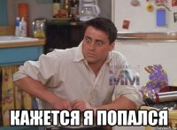  Кажется я попался
