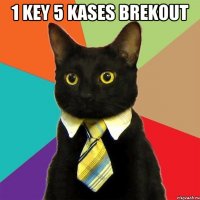 1 KEY 5 KASES BREKOUT 