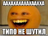 аахахахахахаахха типо не шутил