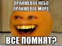 ОРАНЖЕВОЕ НЕБО ОРАНЖЕВОЕ МОРЕ ВСЕ ПОМНЯТ?