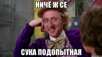 ничё ж се сука подопытная