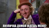  Януличка домой ждёшь меня?