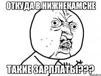 откуда в нижнекамске такие зарплаты???