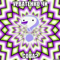 урватенко чи сова?