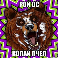 РОЙ ОС КОПАЙ ПЧЕЛ