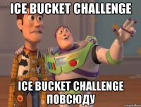 Ice bucket challenge Ice bucket challenge повсюду