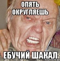 ОПЯТЬ ОКРУГЛЯЕШЬ ЕБУЧИЙ ШАКАЛ