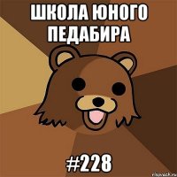 ШКОЛА ЮНОГО ПЕДАБИРА #228