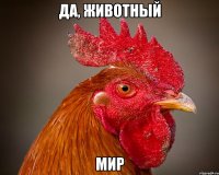 да, животный мир