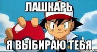Лашкарь Я выбираю тебя