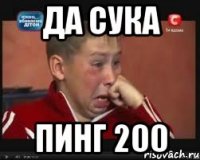 да сука пинг 200