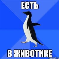 Есть В животике