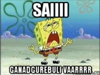 Saiiii Ganadgurebuli vaarrrr