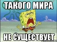 Такого мира не существует