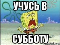 учусь в субботу