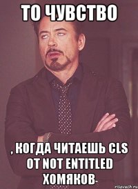 То чувство , когда читаешь CLS от Not Entitled хомяков