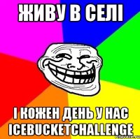 Живу в селі І кожен день у нас ICEBUCKETCHALLENGE