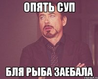 ОПЯТЬ СУП БЛЯ РЫБА ЗАЕБАЛА