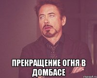  прекращение огня в Домбасе