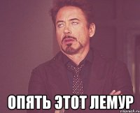  опять этот лемур