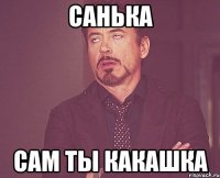 Санька Сам ты какашка