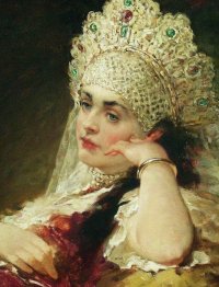Создать мем Кокошник