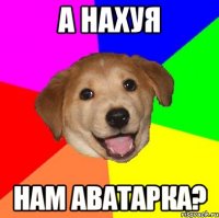 а нахуя нам аватарка?