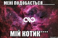 Мені подобається............. Мій котик****