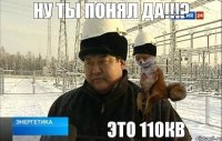 это 110кВ ну ты понял да!!!?