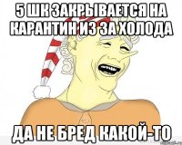 5 шк закрывается на карантин из за холода Да не бред какой-то