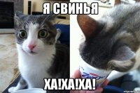 Я СВИНЬЯ Ха!Ха!Ха!