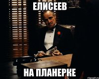 Елисеев на планерке