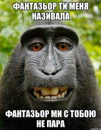 фантазьор ти меня називала фантазьор ми с тобою не пара