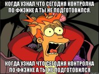 когда узнал что сегодня контролка по физике а ты не подготовился. когда узнал что сегодня контролка по физике а ты не подготовился